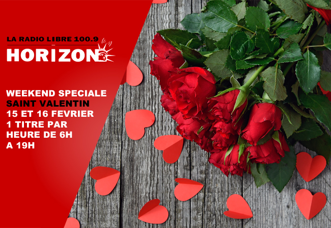 Weekend spécial St Valentin