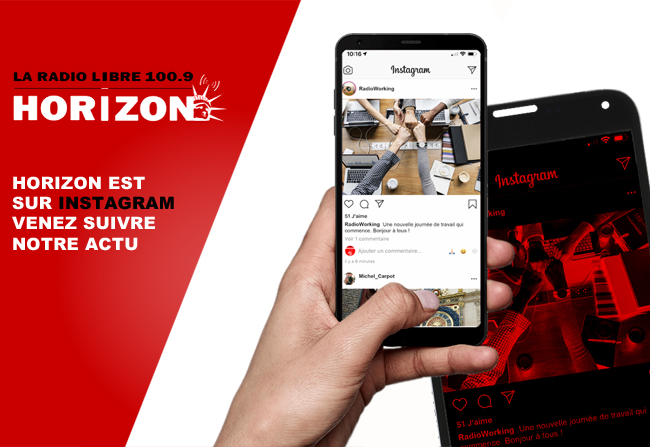 Horizon est sur Instagram