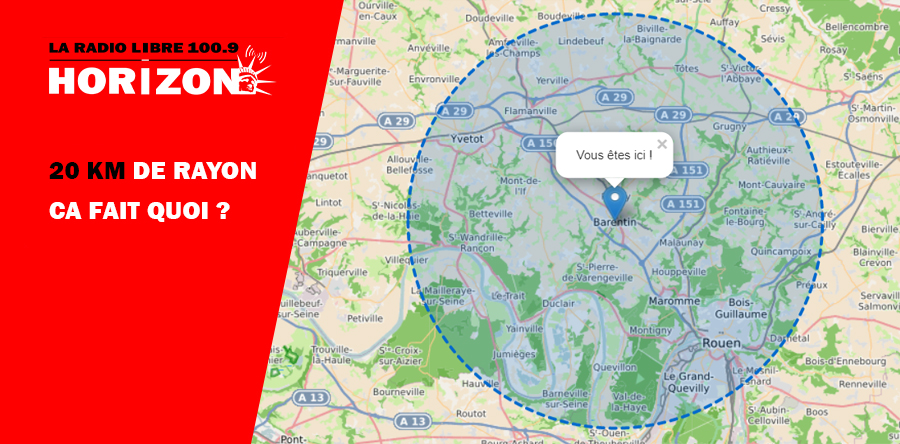 20 km de rayon, ça fait quoi ?