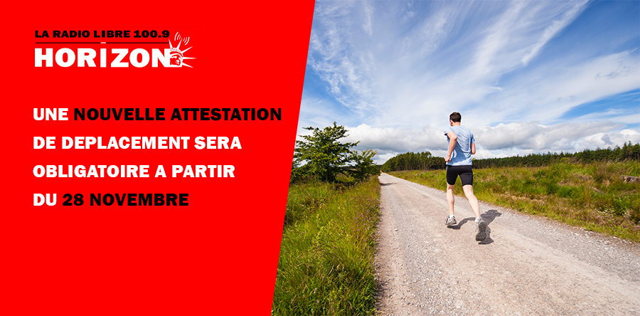 Nouvelle attestation de déplacement