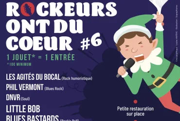 Des rockeurs au grand coeur