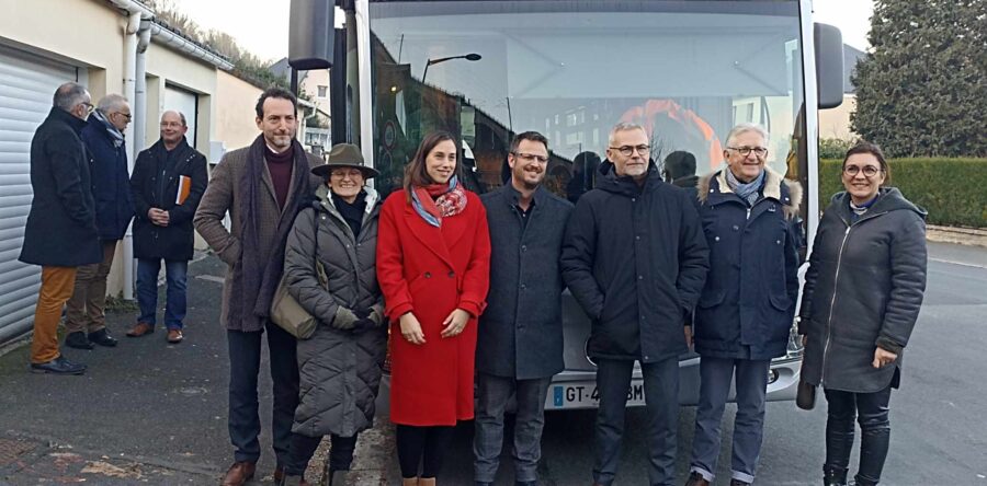 Nouveau bus à Barentin