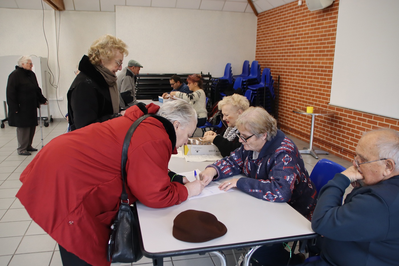 Distribution chèque Noel