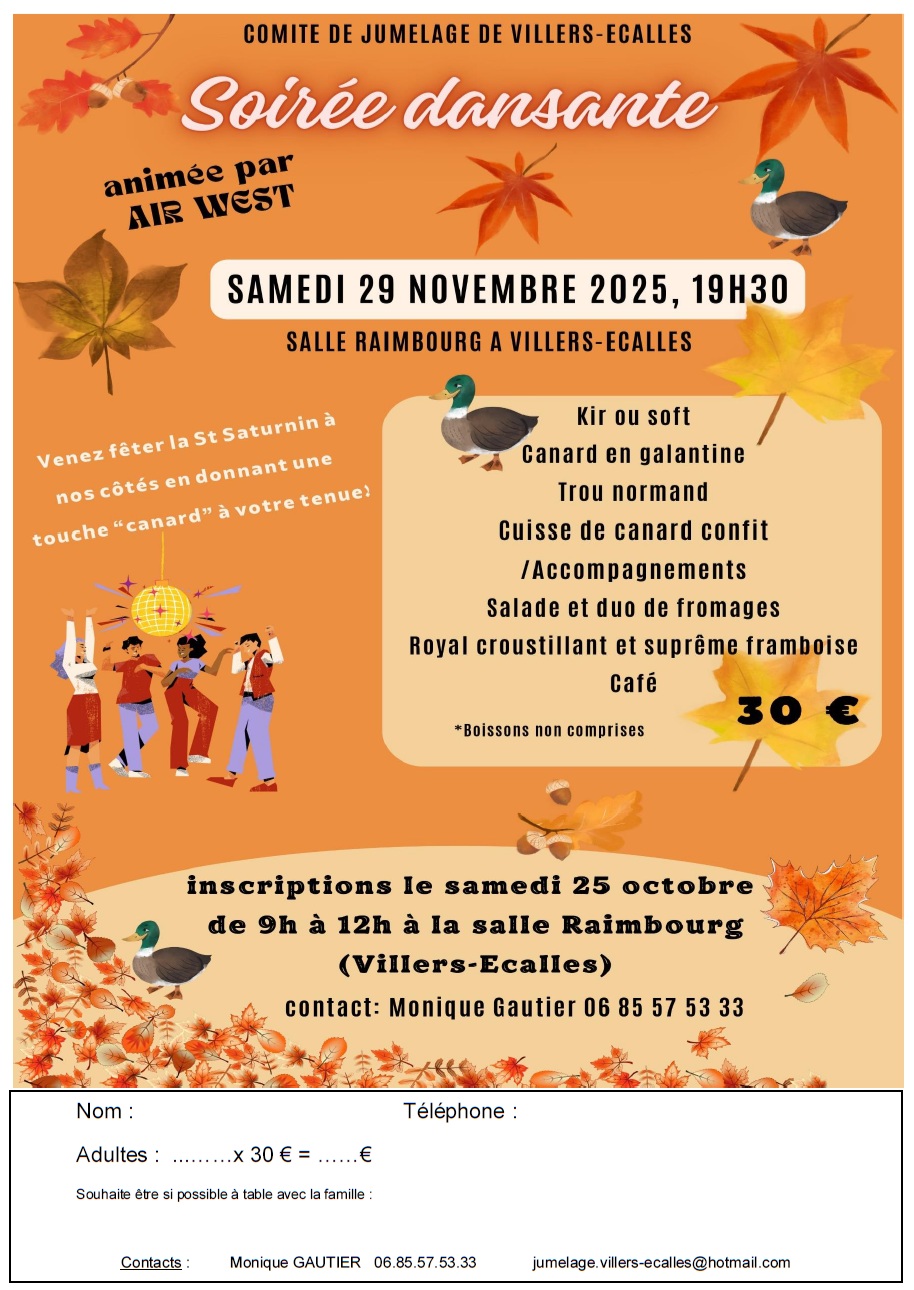 Repas du Jumelage