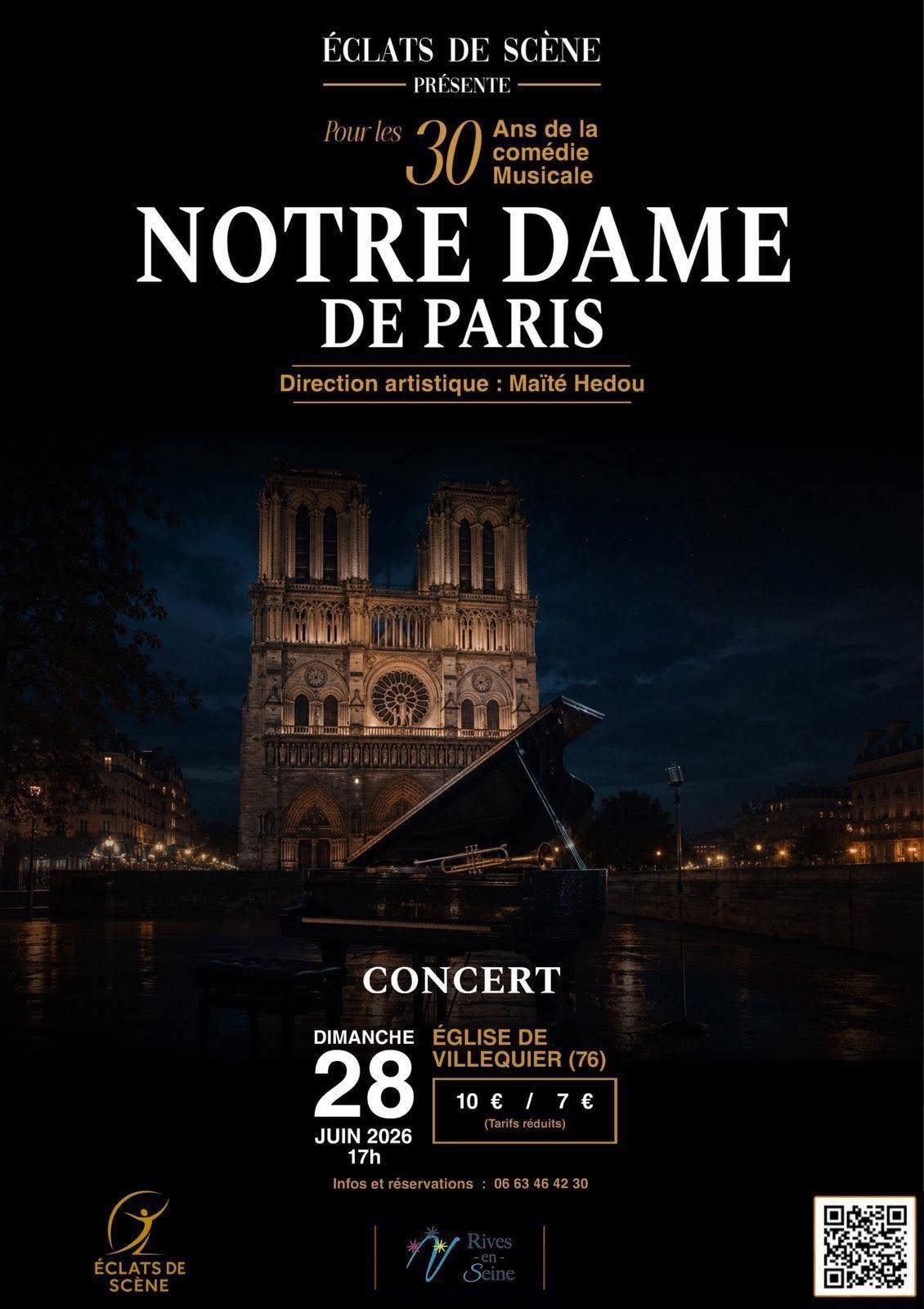 Notre dame de Paris à Villequier