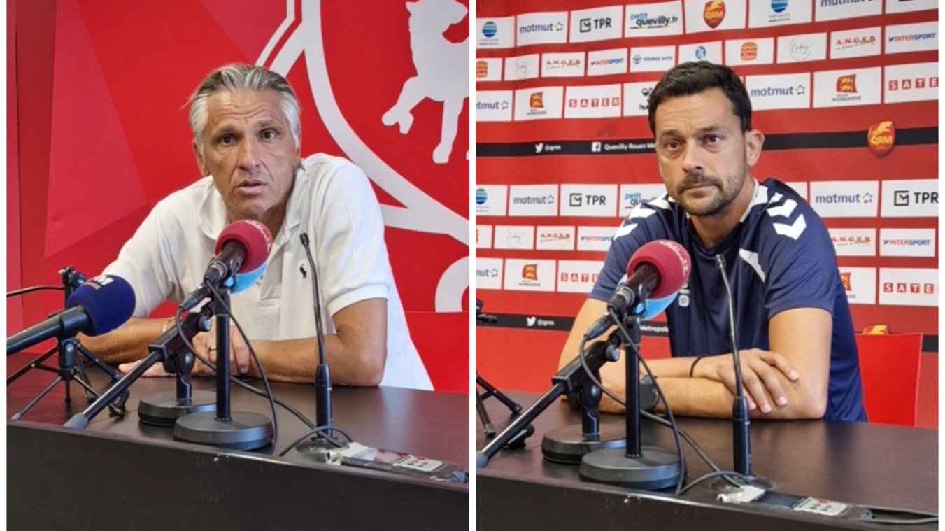 Football – Ligue 3 : avant FC Rouen – QRM, ce qu’il faut retenir des deux conférences de presse