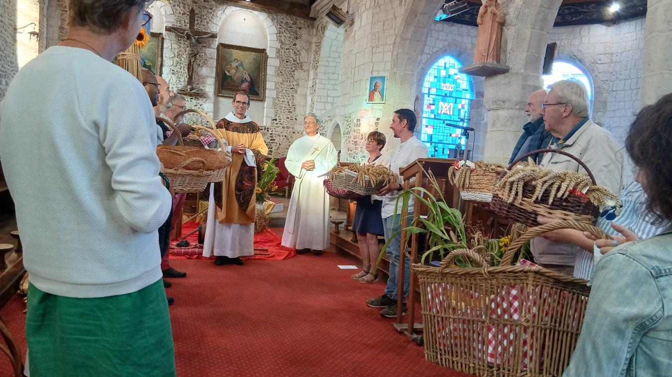 Dans cette église de Seine-Maritime, la moisson en fête avec des producteurs locaux