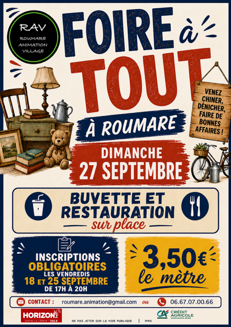 Foire à tout Roumare