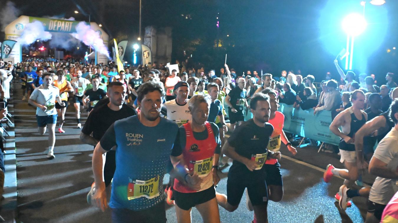 Seine-Marathon 76 à Rouen. Découvrez nos premières photos des coureurs des 5 et 10 km