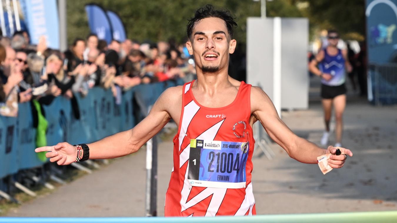 Semi-marathon de Rouen : Erwann Le Doussal a fait la différence dans les 500 derniers mètres