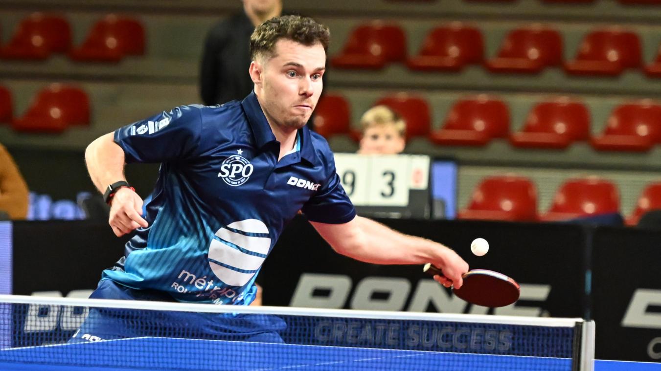 Tennis de table – Pro A : Esteban Dorr se sent déjà comme à la maison au SPO Rouen