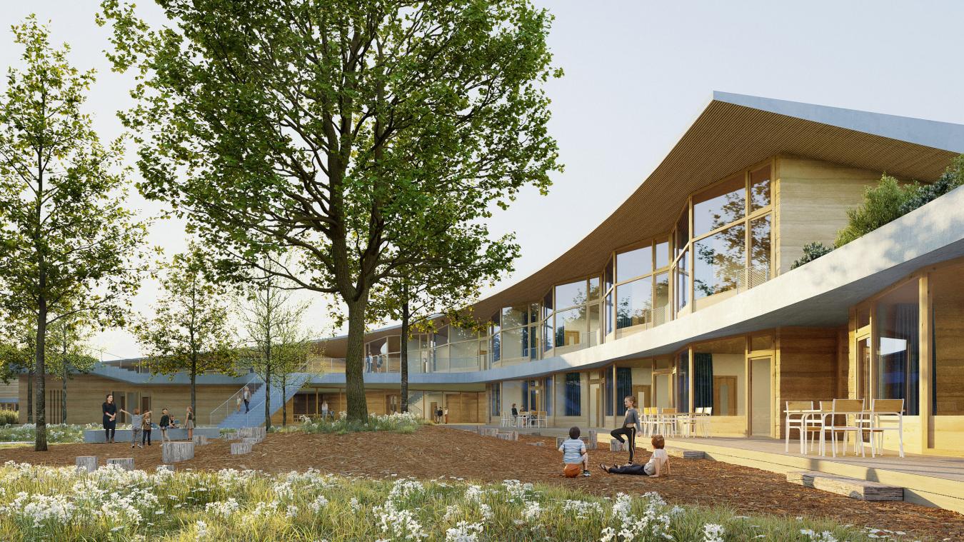 « Un projet formidable » : le chantier de la future école des Hauts-de-Rouen est lancé