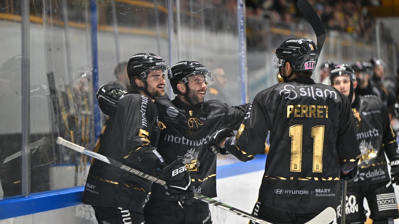 Hockey sur glace – Ligue Magnus : les Dragons de Rouen prennent leur revanche sur les Ducs…