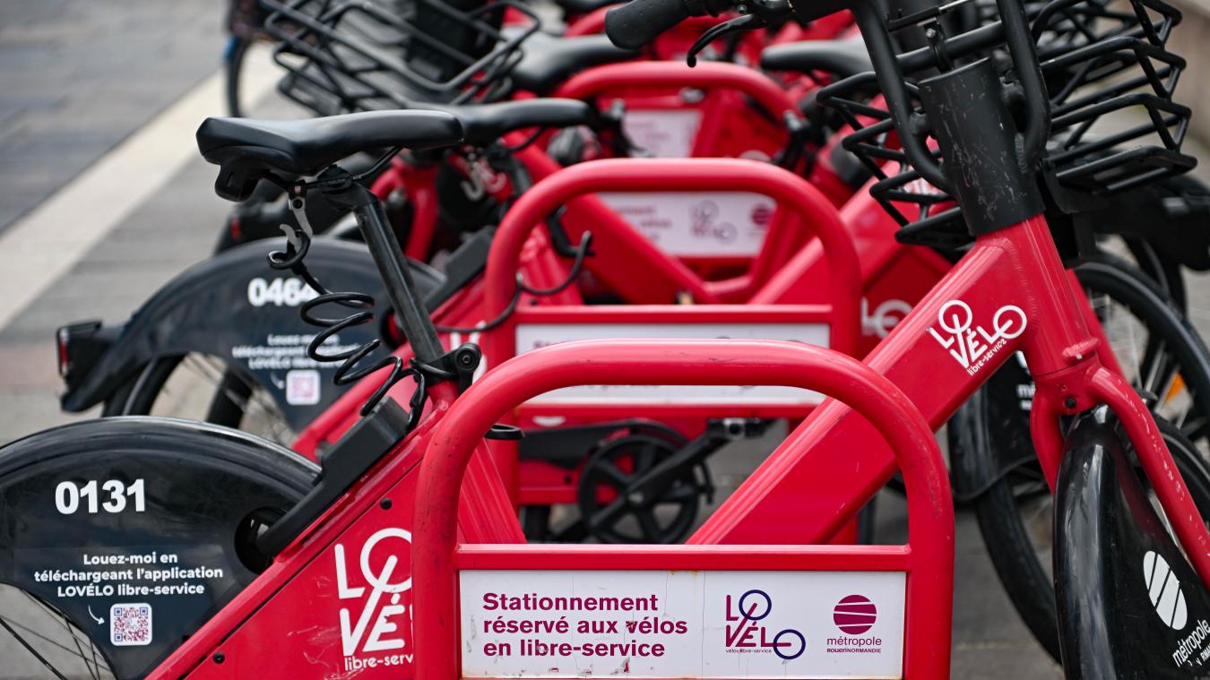 Sur la rive gauche de Rouen, pourquoi certaines stations Lovélo restent fermées depuis des…