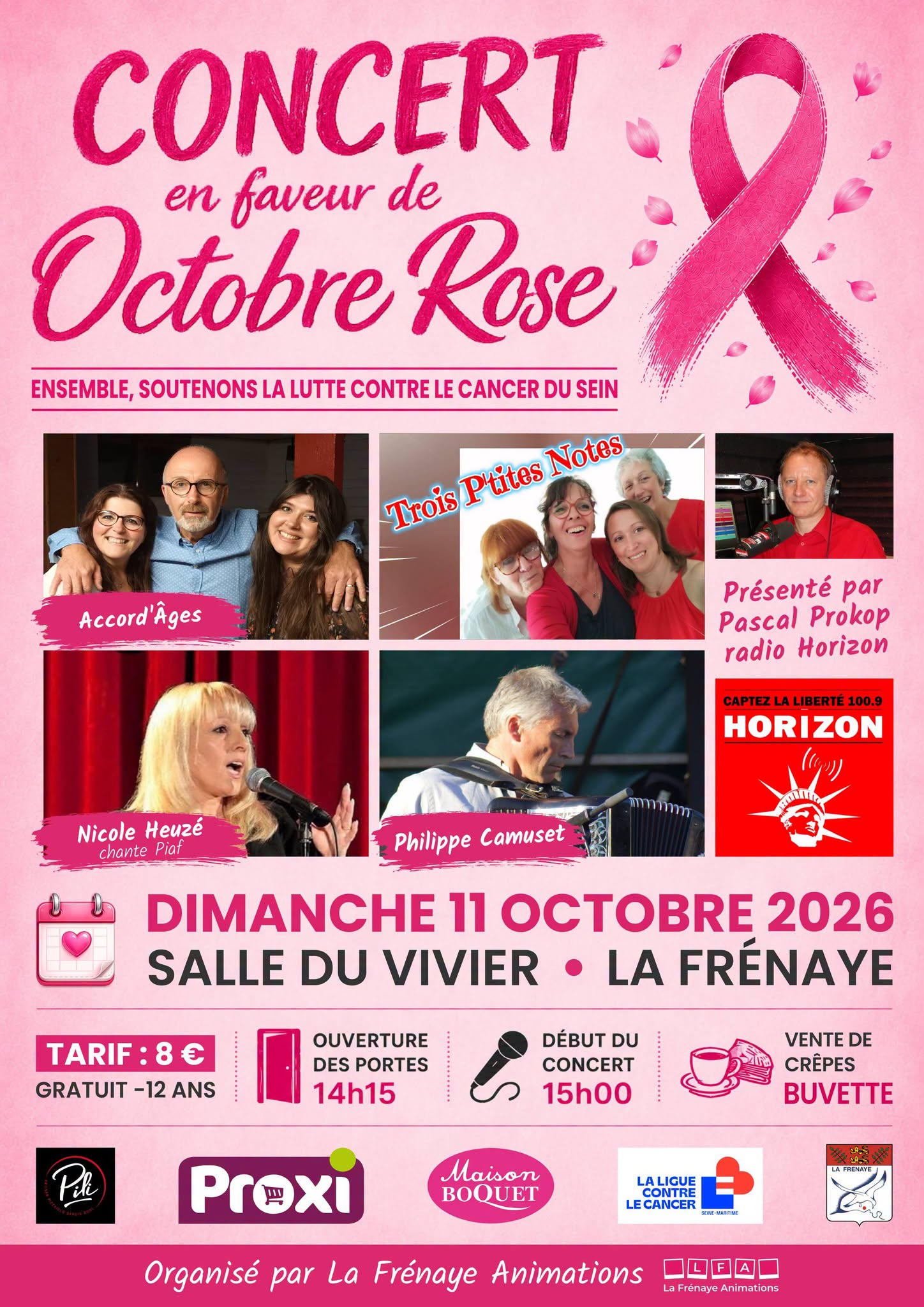 Concert Octobre Rose