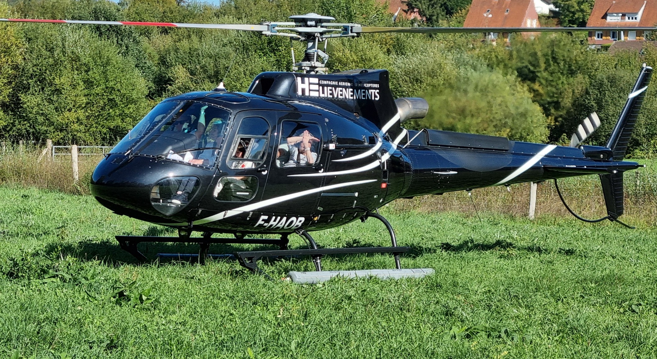 Baptême Hélicoptère